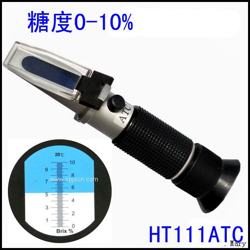 手持溫補(bǔ)鹽度計(jì)折射儀0-10％