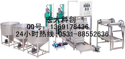 鄭州的全自動豆腐皮機多少錢一臺